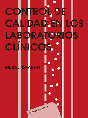 cover image of Control de calidad en los laboratorios clínicos